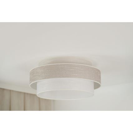 Brilagi - Lampa sufitowa DOVER SPACE LED/12W/230V śr. 50 cm 3000K/4000K/6400K szara/kremowa
