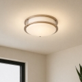 Brilagi - Lampa sufitowa ELARO 2xE27/40W/230V, średnica 26 cm, złota