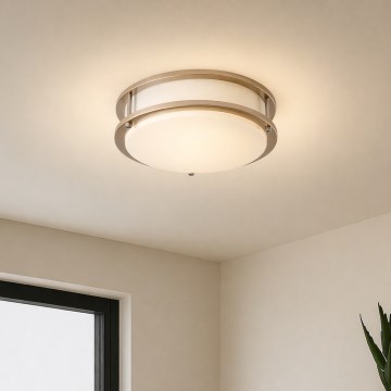 Brilagi - Lampa sufitowa ELARO 2xE27/40W/230V, średnica 26 cm, złota