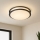 Brilagi - Lampa sufitowa ELARO 4xE27/40W/230V śr. 41 cm czarna