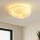 Brilagi - Lampa sufitowa FEATHER 3xE27/40W/230V Ø 40 cm biała