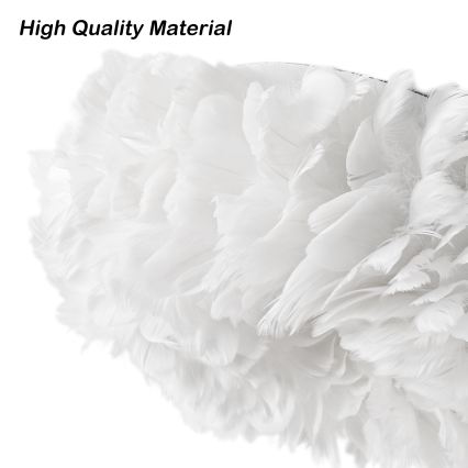 Brilagi - Lampa sufitowa FEATHER 3xE27/40W/230V Ø 40 cm biała