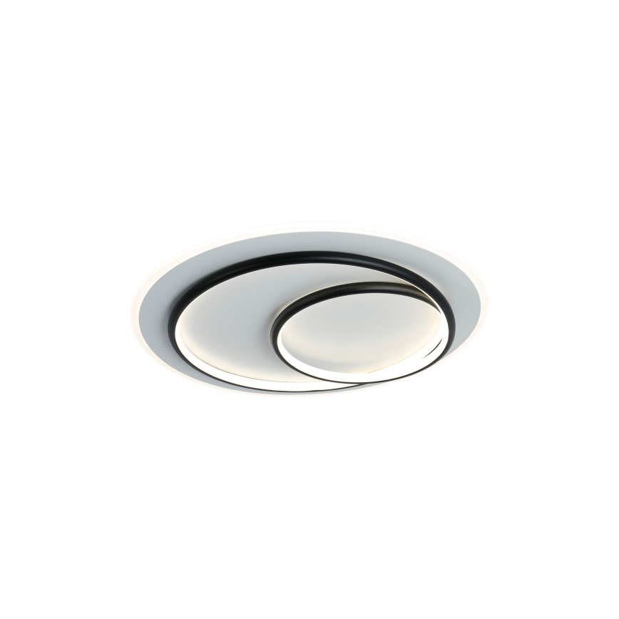 Brilagi - Ściemnialna lampa sufitowa FLARE LED/70W/230V 3000-6000K śr. 50 cm biały/czarny + pilot zdalnego sterowania
