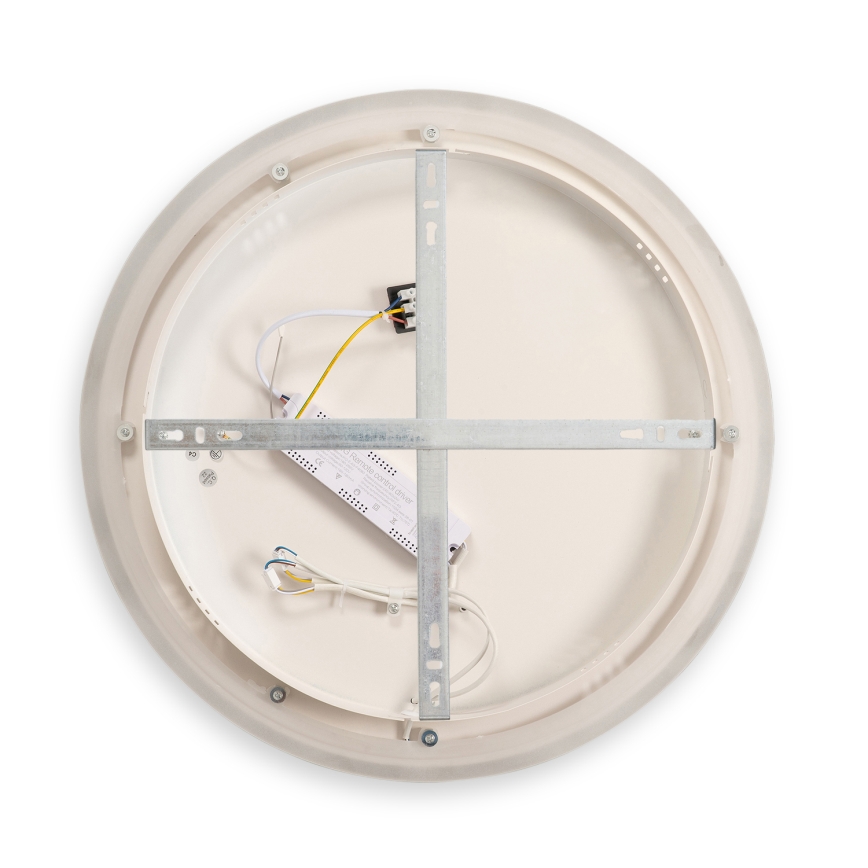 BRILAGI - Ściemnialna lampa sufitowa FLARE LED/70W/230V 3000-6000K śr. 50 cm biały/czarny + pilot zdalnego sterowania