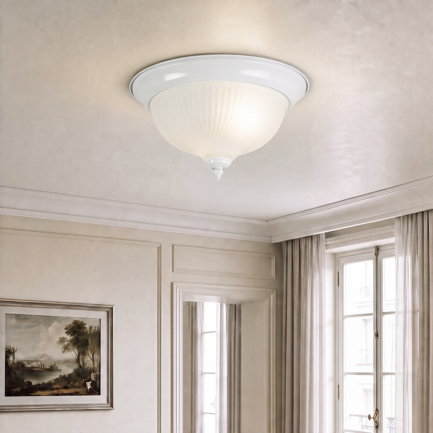 BRILAGI - Lampa sufitowa FRESCO 2xE27/40W/230V śr. 28 cm biała