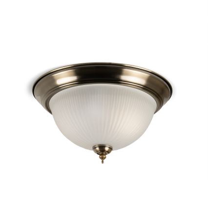 BRILAGI - Lampa sufitowa FRESCO 2xE27/40W/230V śr. 28 cm mosiądz