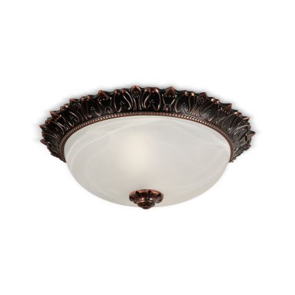 BRILAGI - Lampa sufitowa FRESCO 2xE27/40W/230V śr. 30 cm brązowa