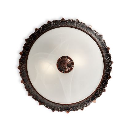 BRILAGI - Lampa sufitowa FRESCO 2xE27/40W/230V śr. 30 cm brązowa