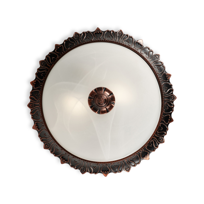 BRILAGI - Lampa sufitowa FRESCO 2xE27/40W/230V śr. 30 cm brązowa