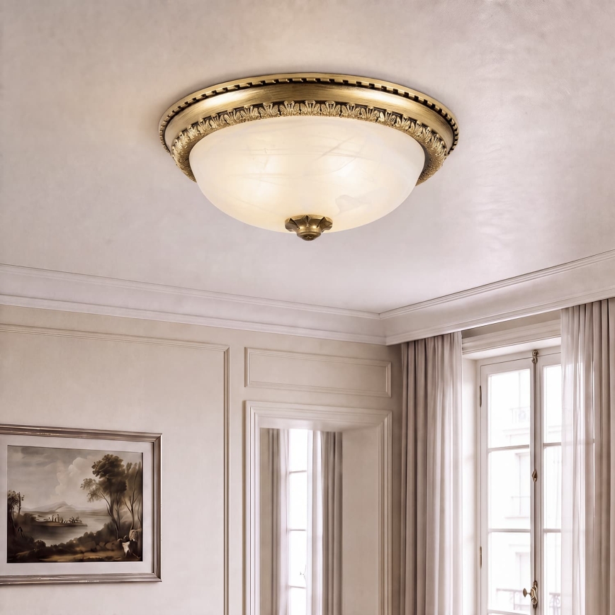 BRILAGI - Lampa sufitowa FRESCO 2xE27/40W/230V śr. 30 cm mosiądz