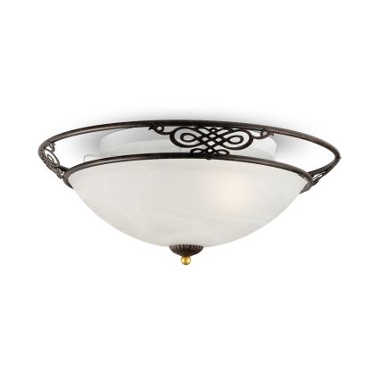 BRILAGI - Lampa sufitowa FRESCO 2xE27/40W/230V śr. 43 cm brązowa