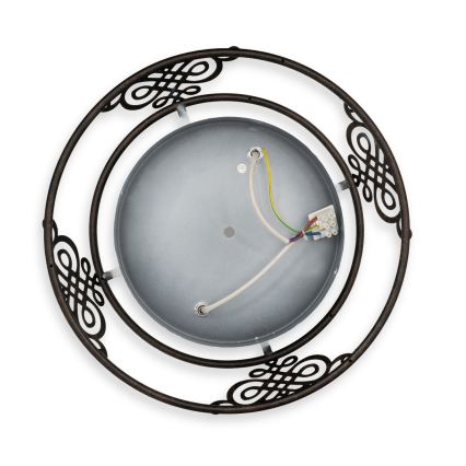 BRILAGI - Lampa sufitowa FRESCO 2xE27/40W/230V śr. 43 cm brązowa