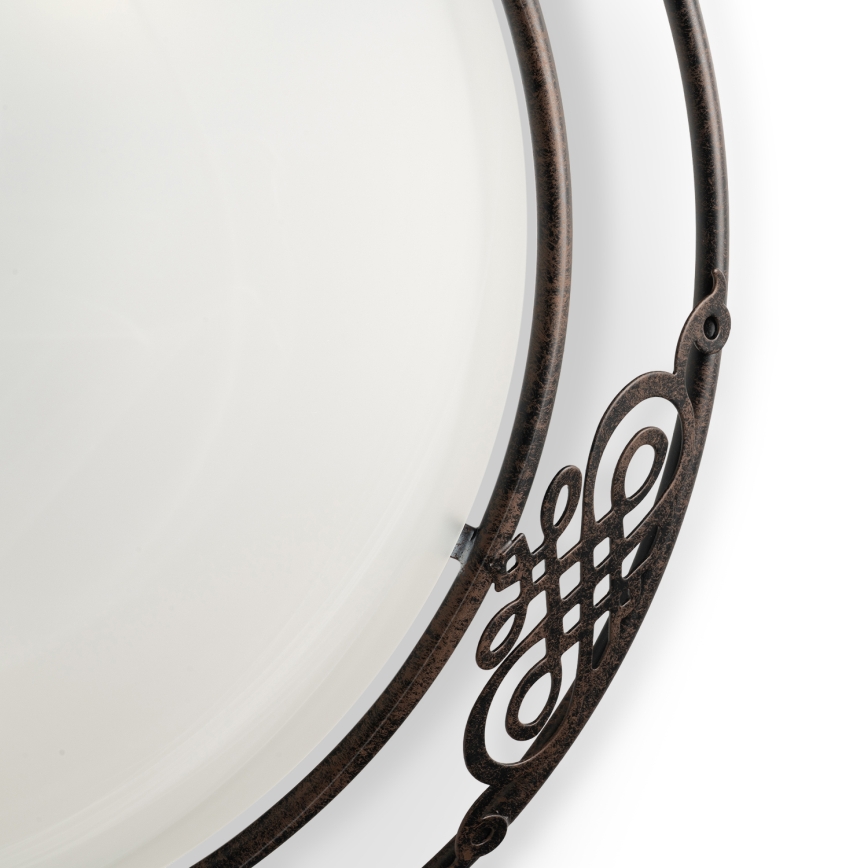 BRILAGI - Lampa sufitowa FRESCO 2xE27/40W/230V śr. 43 cm brązowa