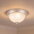 BRILAGI - Lampa sufitowa FRESCO 2xE27/40W/230V, średnica 28 cm, chrom matowy