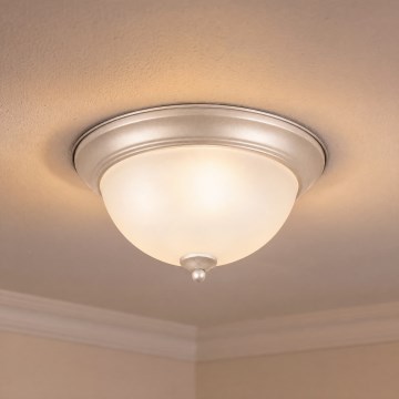 BRILAGI - Lampa sufitowa FRESCO 2xE27/40W/230V, średnica 28 cm, chrom matowy