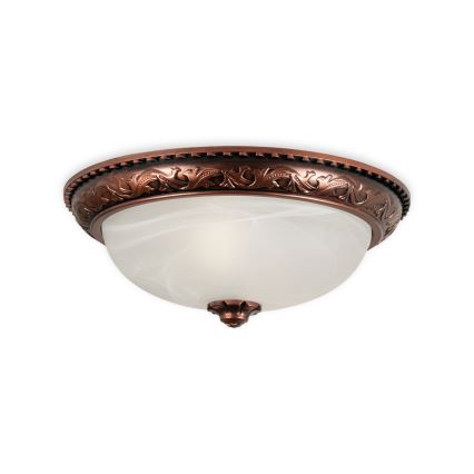 BRILAGI - Lampa sufitowa FRESCO 2xE27/40W/230V Ø 30 cm miedziana