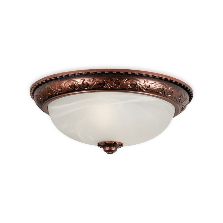 BRILAGI - Lampa sufitowa FRESCO 2xE27/40W/230V Ø 30 cm miedziana