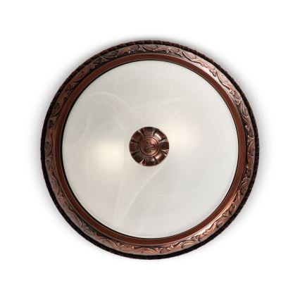BRILAGI - Lampa sufitowa FRESCO 2xE27/40W/230V Ø 30 cm miedziana