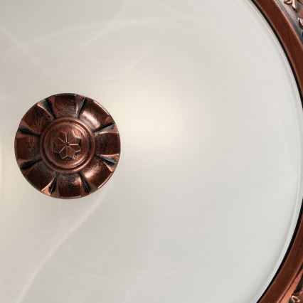 BRILAGI - Lampa sufitowa FRESCO 2xE27/40W/230V Ø 30 cm miedziana