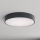 Brilagi - Lampa sufitowa łazienkowa CLARE 4xE27/24W/230V śr. 50 cm antracyt IP54