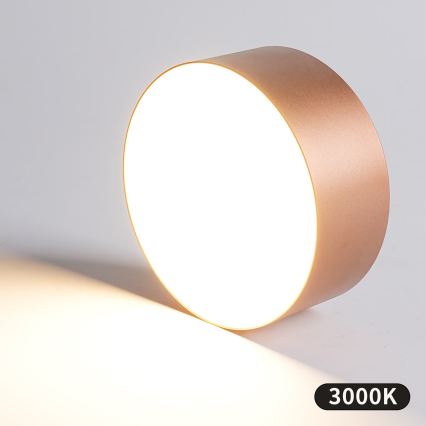 BRILAGI - Lampa sufitowa do łazienki FORIS LED/20W/230V śr. 15 cm brązowa IP44 CRI 90