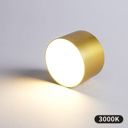 BRILAGI - Lampa sufitowa do łazienki FORIS LED/9W/230V śr. 9 cm złota IP44 CRI 90