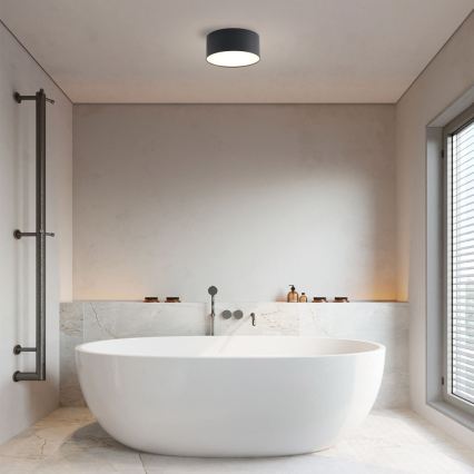 Brilagi - LED łazienkowa oprawa sufitowa FORIS LED/20W/230V śr. 15 cm czarna IP44