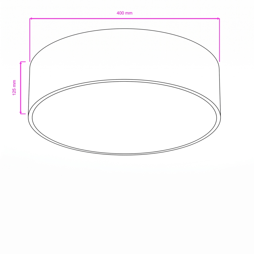Brilagi - Lampa sufitowa łazienkowa POOL 3xE27/15W/230V Ø 40 cm IP54 beżowa