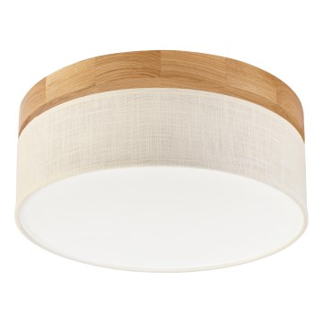Brilagi - Lampa sufitowa LED BELLADONNA LED/20W/230V śr. 30 cm kremowa/dąb