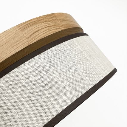 Brilagi - Lampa sufitowa LED BELLADONNA LED/20W/230V śr. 30 cm kremowy/dąb