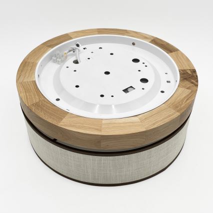 Brilagi - Lampa sufitowa LED BELLADONNA LED/20W/230V śr. 30 cm kremowy/dąb