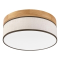 Brilagi - Lampa sufitowa LED BELLADONNA LED/20W/230V średnica 30 cm kremowy/dąb