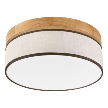 Brilagi - Lampa sufitowa LED BELLADONNA LED/20W/230V średnica 30 cm kremowy/dąb