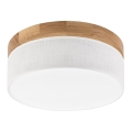 Brilagi - Lampa sufitowa LED BELLADONNA LED/20W/230V Ø 30 cm biały/dąb