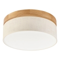 Brilagi - Lampa sufitowa LED BELLADONNA LED/20W/230V Ø 30 cm kremowa/dąb