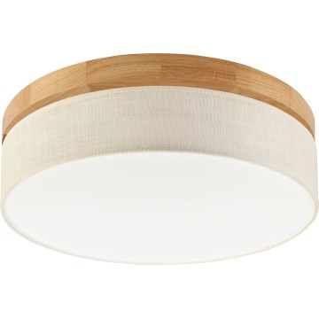 Brilagi - Lampa sufitowa LED BELLADONNA LED/36W/230V średnica 40 cm kremowa/dąb
