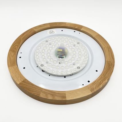 Brilagi - Lampa sufitowa LED BELLADONNA LED/36W/230V średnica 40 cm kremowa/dąb