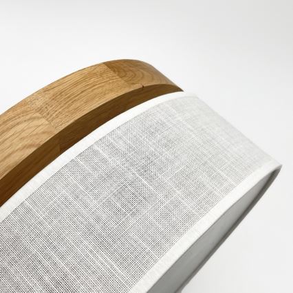 Brilagi - Lampa sufitowa LED BELLADONNA LED/36W/230V średnica 50 cm biały/dąb