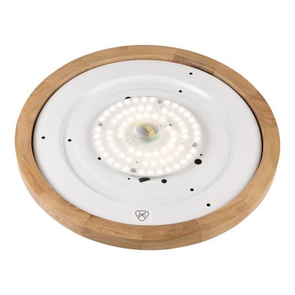 Brilagi - Lampa sufitowa LED BELLADONNA LED/36W/230V średnica 50 cm biały/dąb