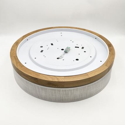 Brilagi - Lampa sufitowa LED BELLADONNA LED/36W/230V średnica 50 cm biały/dąb