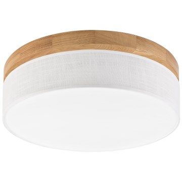 Brilagi - Lampa sufitowa LED BELLADONNA LED/36W/230V Ø 40 cm biała/dąb