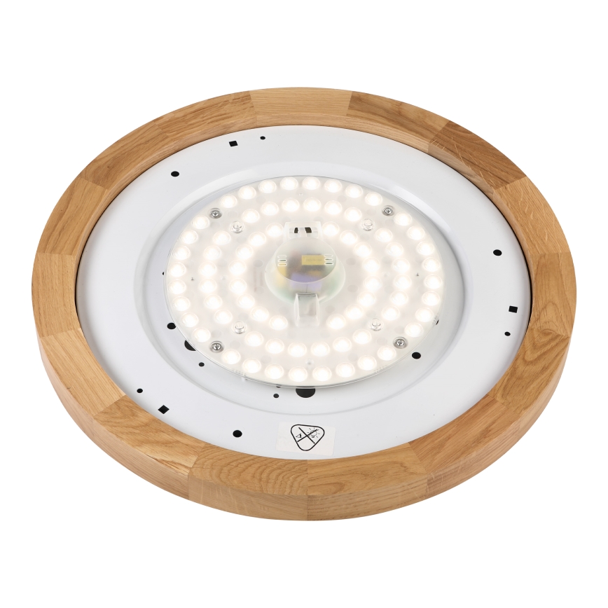 Brilagi - Lampa sufitowa LED BELLADONNA LED/36W/230V Ø 40 cm biała/dąb
