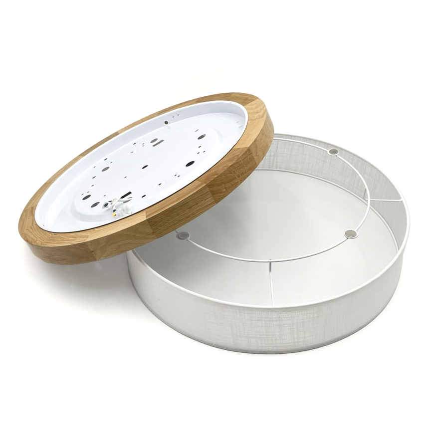 Brilagi - Lampa sufitowa LED BELLADONNA LED/36W/230V Ø 40 cm biała/dąb