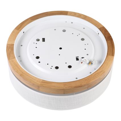 Brilagi - Lampa sufitowa LED BELLADONNA LED/36W/230V Ø 40 cm biała/dąb