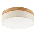 Brilagi - Lampa sufitowa LED BELLADONNA LED/36W/230V Ø 40 cm kremowy/dąb