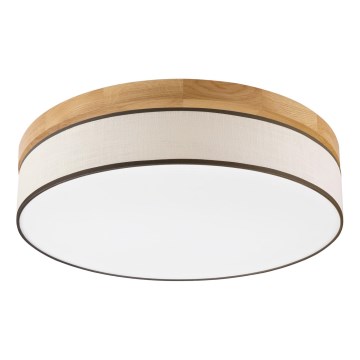 Brilagi - Lampa sufitowa LED BELLADONNA LED/36W/230V Ø 50 cm kremowa/dąb