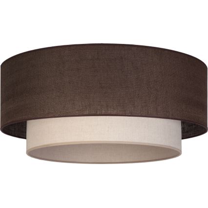 Brilagi - Lampa sufitowa LED BOHO ECO 1xE27/10W/230V śr. 40 cm brązowo-kremowa