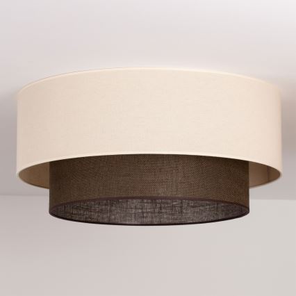 Brilagi - Lampa sufitowa LED BOHO STYLE 3xE27/15W/230V średnica 60 cm kremowa/brązowa