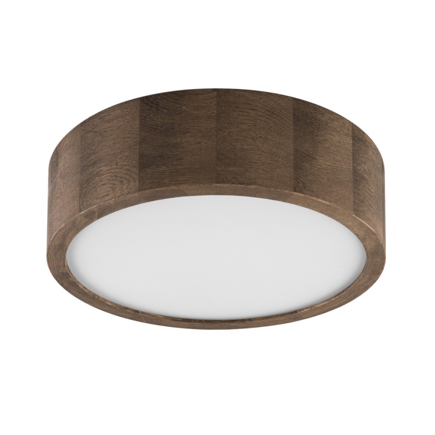BRILAGI - Lampa sufitowa LED CARVALHO 1xE27/15W/230V dąb orzech śr. 27 cm
