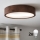 Brilagi - Lampa sufitowa LED CARVALHO 2xE27/15W/230V dąb orzech śr. 37 cm